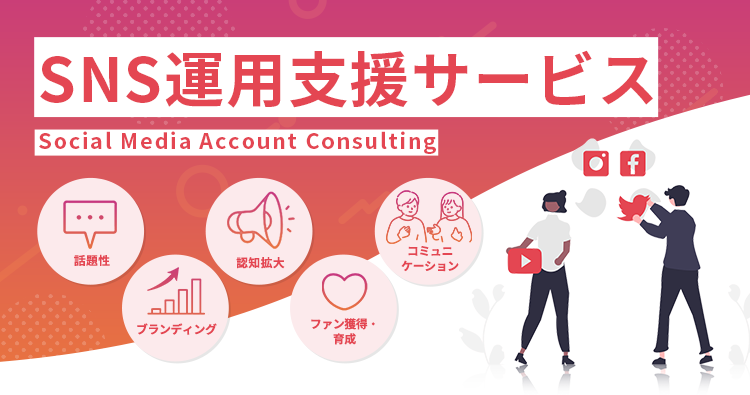 SNS運用支援サービスバナー